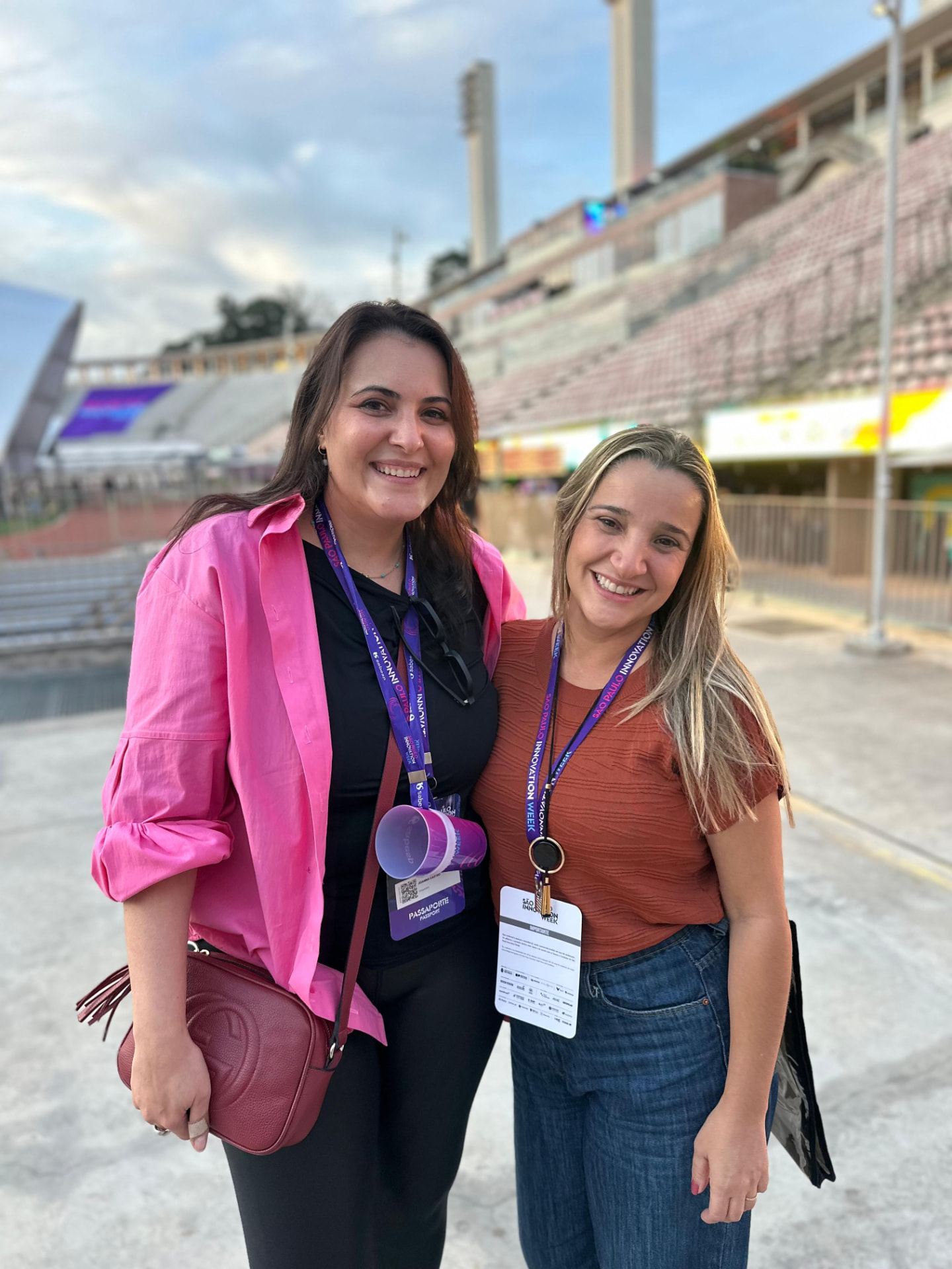 Mariana Rosinha e Joanna Gardini de Castro juntas